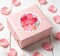 240 Pcs Happy Mother's Day Stickers - 2 Inch Large Pink Floral Labels - Durable Self-Adhesive Seals for Gift Boxes, Envelopes, and Bouquets